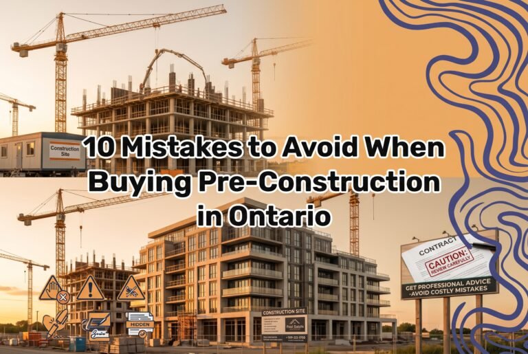10 Mistakes to Avoid When Buying Pre-Construction in Ontario